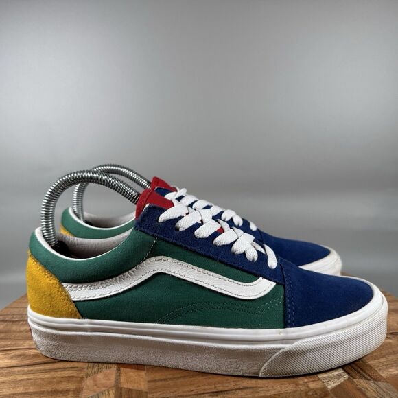 Vans Off The Wall Classic Old Skool Casual Shoes Women's 7.5 Yatch Club - Picture 1 of 8